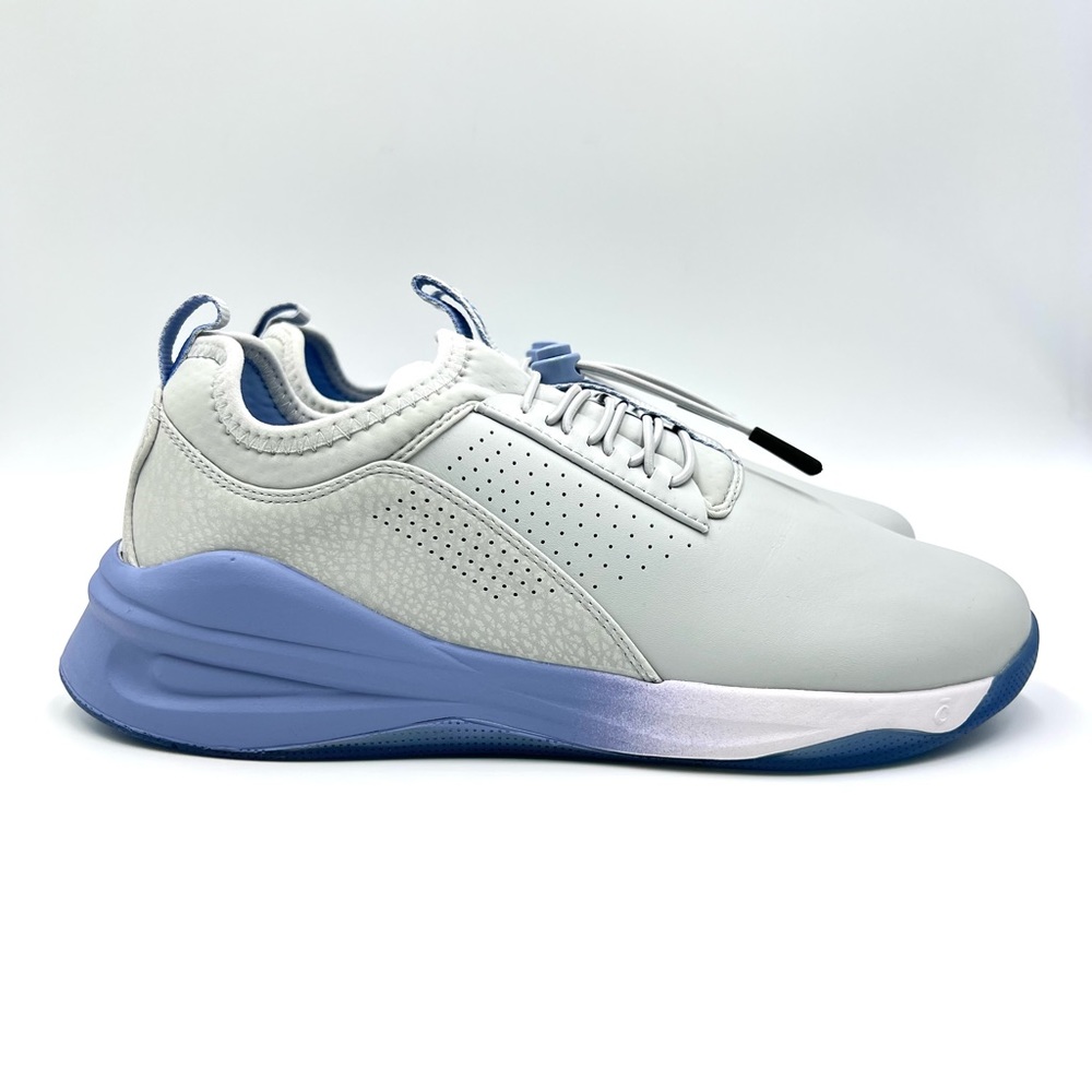 Clove Size 9.5‎ Grey Matter Gray White Blue CL007 Comfort Work Sneakers Shoes